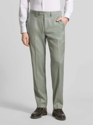 Spodnie garniturowe z kantami i kieszeniami z tyłu Christian Berg Men