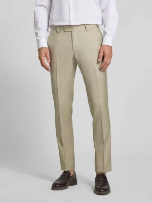 Spodnie garniturowe z kanty i wpuszczane kieszenie Wilvorst