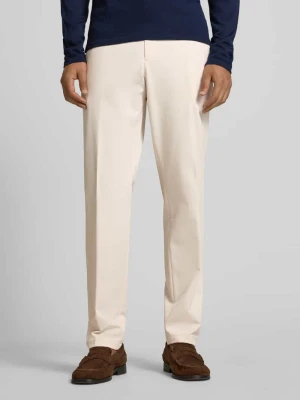 Spodnie garniturowe z kieszenią na zamek błyskawiczny model ‘GENIUS’ Boss