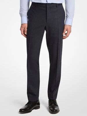 Spodnie garniturowe z mieszanki wełny glen plaid Michael Kors Mens