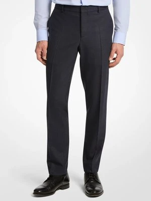 Spodnie garniturowe z mieszanki wełny glen plaid Michael Kors Mens