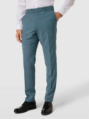 Spodnie garniturowe z mieszanki wełny Wilvorst