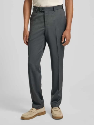Spodnie garniturowe z żywej wełny model 'Piacenza I' hiltl