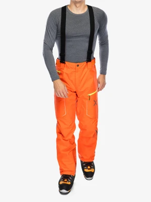 Spodnie GORE TEX Montura Cliff Cover Pants - orange/verde lime