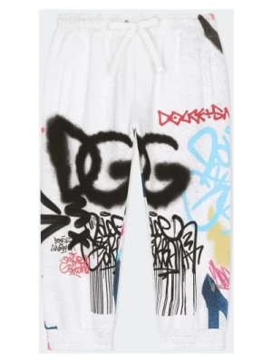 Spodnie Graffiti Dolce & Gabbana