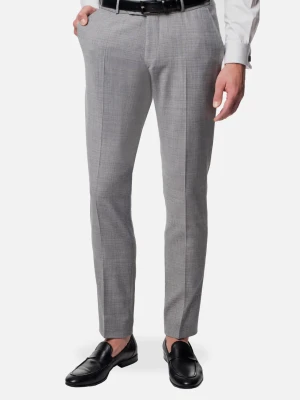 SPODNIE GRESER 318A SZARE Z WEŁNĄ Recman