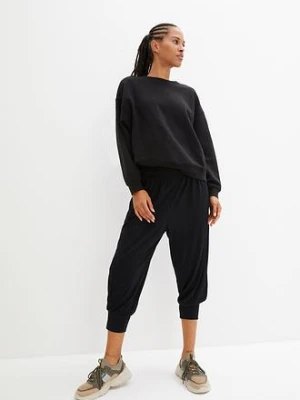 Spodnie haremki do relaksu, dł. 3/4 bonprix