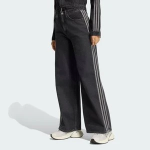 Spodnie High Rise Wide Leg Denim Adidas