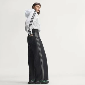 Spodnie High Rise Wide Leg Denim Adidas