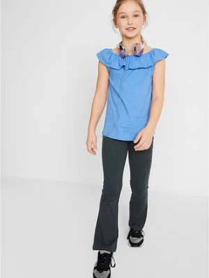 Spodnie jazzowe z elastycznej mieszanki bawełny organicznej bonprix