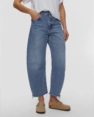 Spodnie Jeanoswe Damskie Frame The Bubble Crop