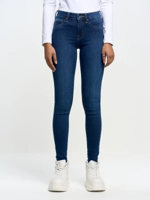 Spodnie jeans damskie leggings push up Amela 359 BIG STAR