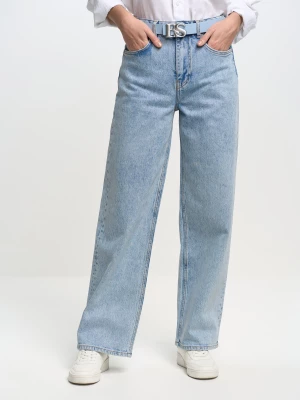 Spodnie jeans damskie wide Meghan 115 BIG STAR