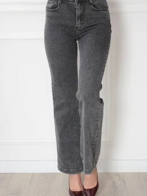 Spodnie jeans dzwony szare Modline Cocomoda.pl - odzież damska, sukienki, buty, dodatki