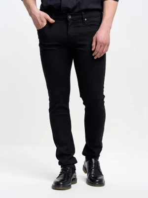 Spodnie jeans męskie skinny czarne Jeffray 915 BIG STAR