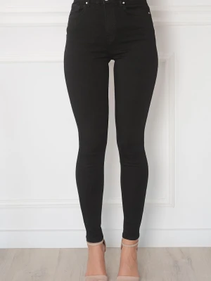 Spodnie jeans wysoki stan push-up czarne Byron Cocomoda.pl - odzież damska, sukienki, buty, dodatki