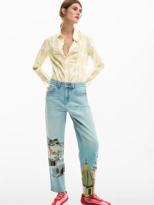 Spodnie jeansowe Amalfi Desigual