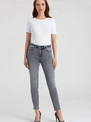 Spodnie jeansowe damskie szare Greenpoint