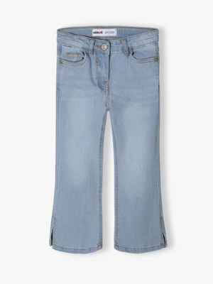 Spodnie jeansowe dziewczęce rozkloszowane Minoti