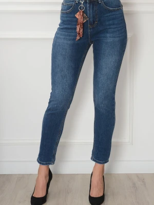 Spodnie jeansowe loose fit niebieskie Danfi Cocomoda.pl - odzież damska, sukienki, buty, dodatki