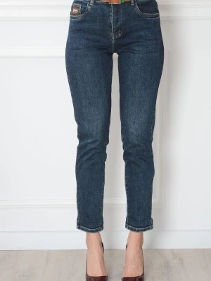 Spodnie jeansowe mom fit retro granat Kayen Cocomoda.pl - odzież damska, sukienki, buty, dodatki