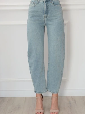 Spodnie jeansowe MOM FIT retro niebieskie Gapsy Cocomoda.pl - odzież damska, sukienki, buty, dodatki