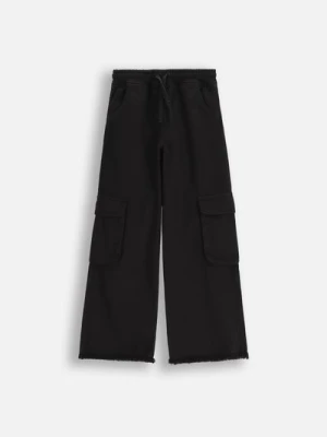 Spodnie jeansowe WIDE LEG COCCODRILLO