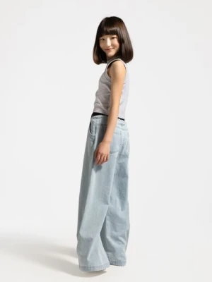 Spodnie jeansowe WIDE LEG COCCODRILLO