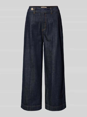 Spodnie jeansowe z szeroką, skróconą nogawką model 'Bantry Nippon' MOS MOSH