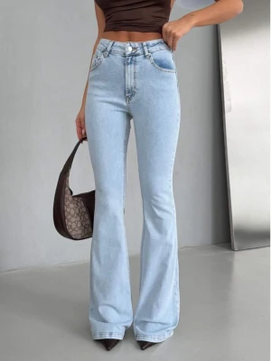 Spodnie jeansy dzwony ARION - jeans  magmac 