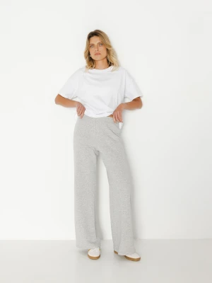 SPODNIE JESS SZARY MELANŻ XS - Flawless