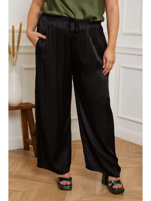 Plus Size Company Spodnie "Kendy" w kolorze czarnym rozmiar: 52