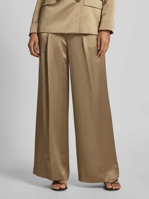 Spodnie koktajlowe z plisami model ‘Kirahn’ Lauren Ralph Lauren