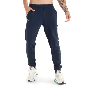 Spodnie Lacoste Mesh Panels Tracksuit XH9559-423 - granatowe