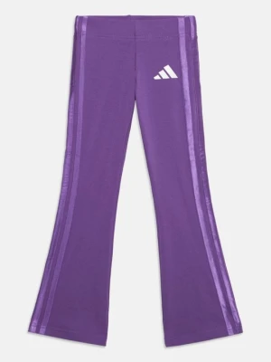 Spodnie legginsy Adidas fioletowy