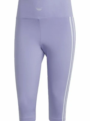 Spodnie legginsy adidas Originals fioletowy