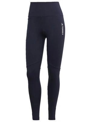 Spodnie legginsy Adidas Terrex niebieski