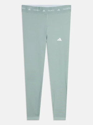 Spodnie legginsy Adidas zielony