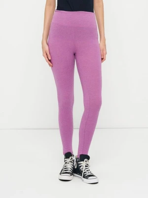 Spodnie legginsy American Vintage fioletowy