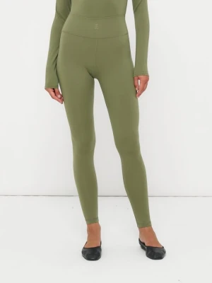Spodnie legginsy By Malene Birger zielony