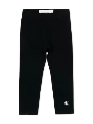 Spodnie legginsy Calvin Klein czarny