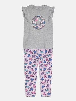Spodnie legginsy Converse różowy