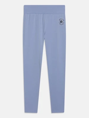 Spodnie legginsy Converse liliowy