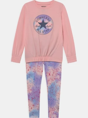Spodnie legginsy Converse różowy
