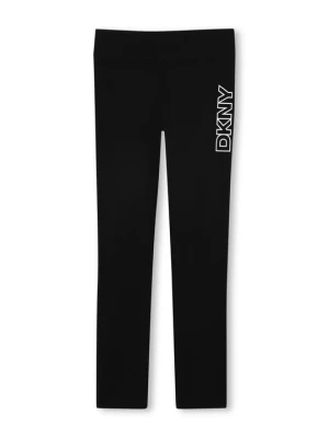 Spodnie legginsy DKNY czarny