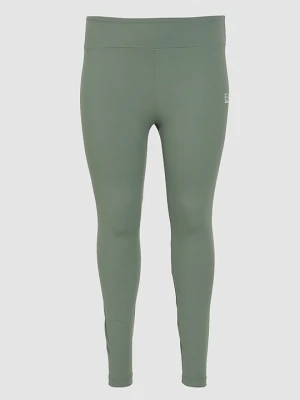 Spodnie legginsy EA7 Emporio Armani zielony