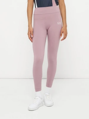 Spodnie legginsy EA7 Emporio Armani zielony