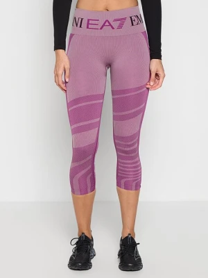 Spodnie legginsy EA7 Emporio Armani zielony