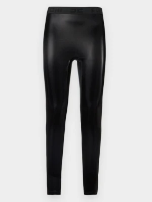 Spodnie legginsy Elisabetta Franchi czarny