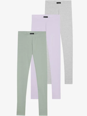 Spodnie legginsy Even&Odd liliowy